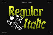 CS Algert Stamp, a Blackletter Font by Craft Supply Co. (Thumbnail 3 of 8)