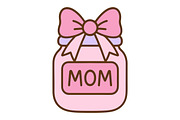Cute Mom Gift Box SVG, an Object Graphic by Creative Art (Thumbnail 1 of 6)