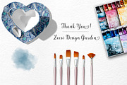 Olivia Paisley Pattern & Motifs, a Pattern Graphic by Zeesi Design Garden (Thumbnail 11 of 11)