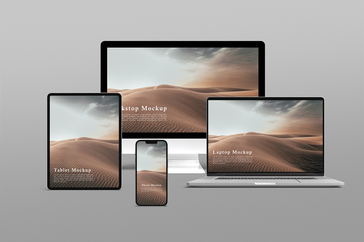 Multi Device Mockup, a Device Mockup by mahremdesign (Photo 11 of 12)