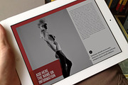 Ipad Design Magazine 3, a Magazine Template by Luuqas Design (Thumbnail 1 of 6)