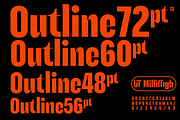 UT Milliffigh - A Condensed Font, a Sans Serif Font by Universitype (Thumbnail 5 of 11)