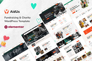 AidUs - Charity WordPress Theme, a WordPress Template by NaimaAnjum