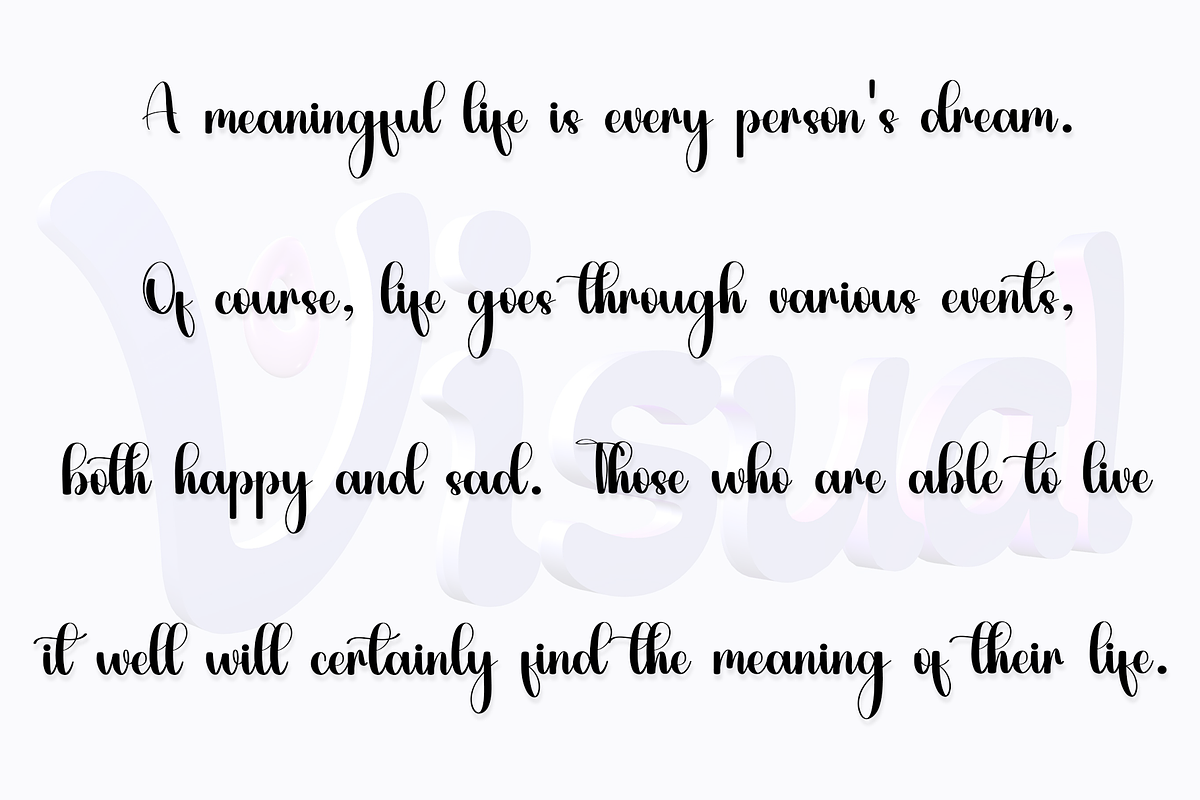 Typography, a Handwritten Font by InermediaSTUDIO (Photo 5 of 7)