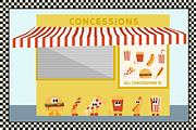 Fast Food Illustration Mascot Pack, a Food Illustration by saragoodies (Thumbnail 6 of 9)