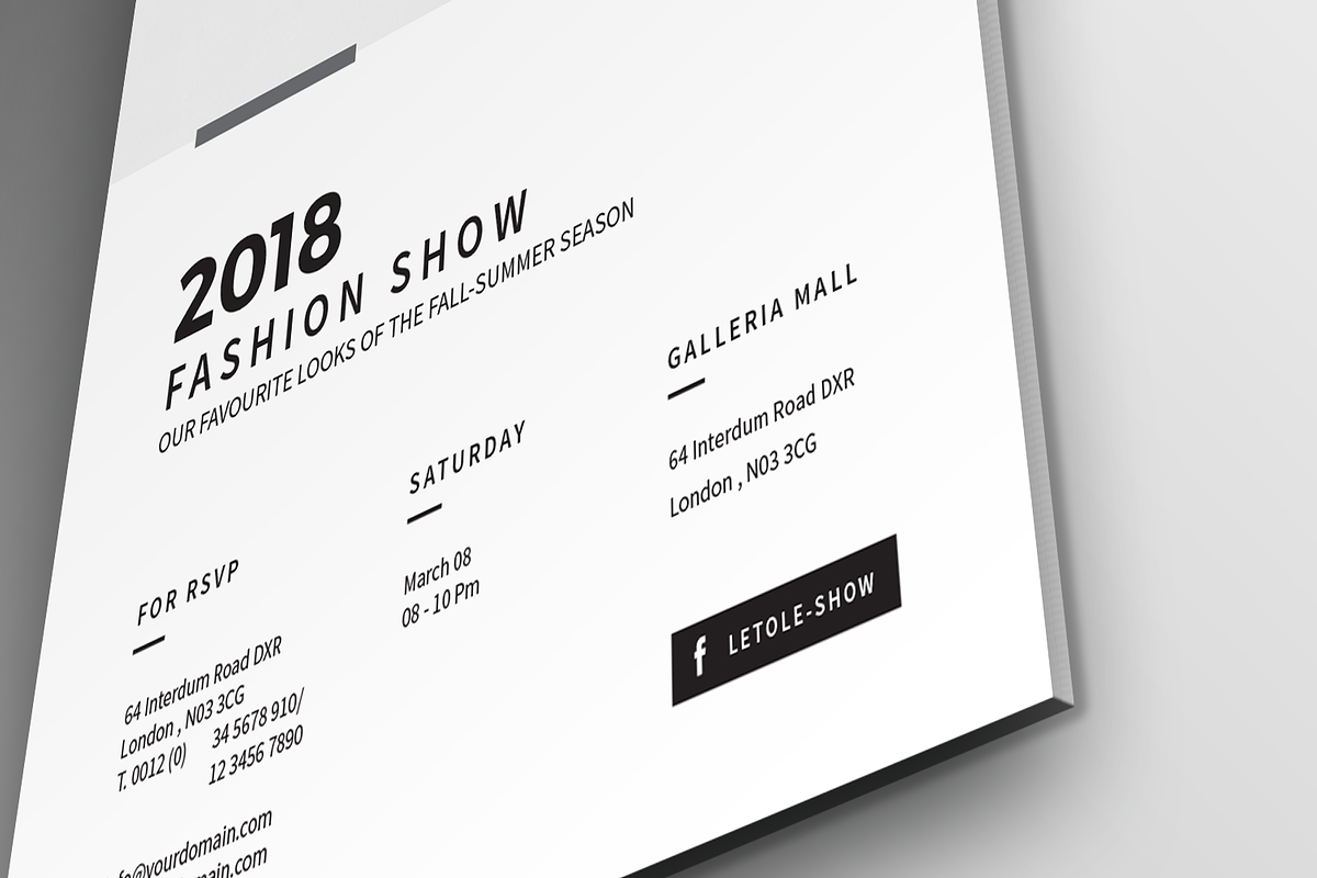 Invitation Flyer / Poster, a Flyer Template by BOXKAYU (Photo 5 of 7)