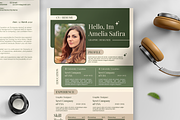 Creative Resume & Cover Letter, a Resume Template by SquidPixey (Thumbnail 5 of 6)