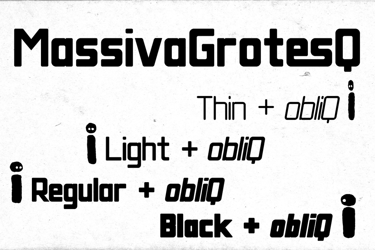 Massiva GrotesQ complete