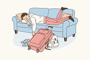 Running on Empty Illustration, an Object Graphic by Jump Studio (Thumbnail 7 of 12)