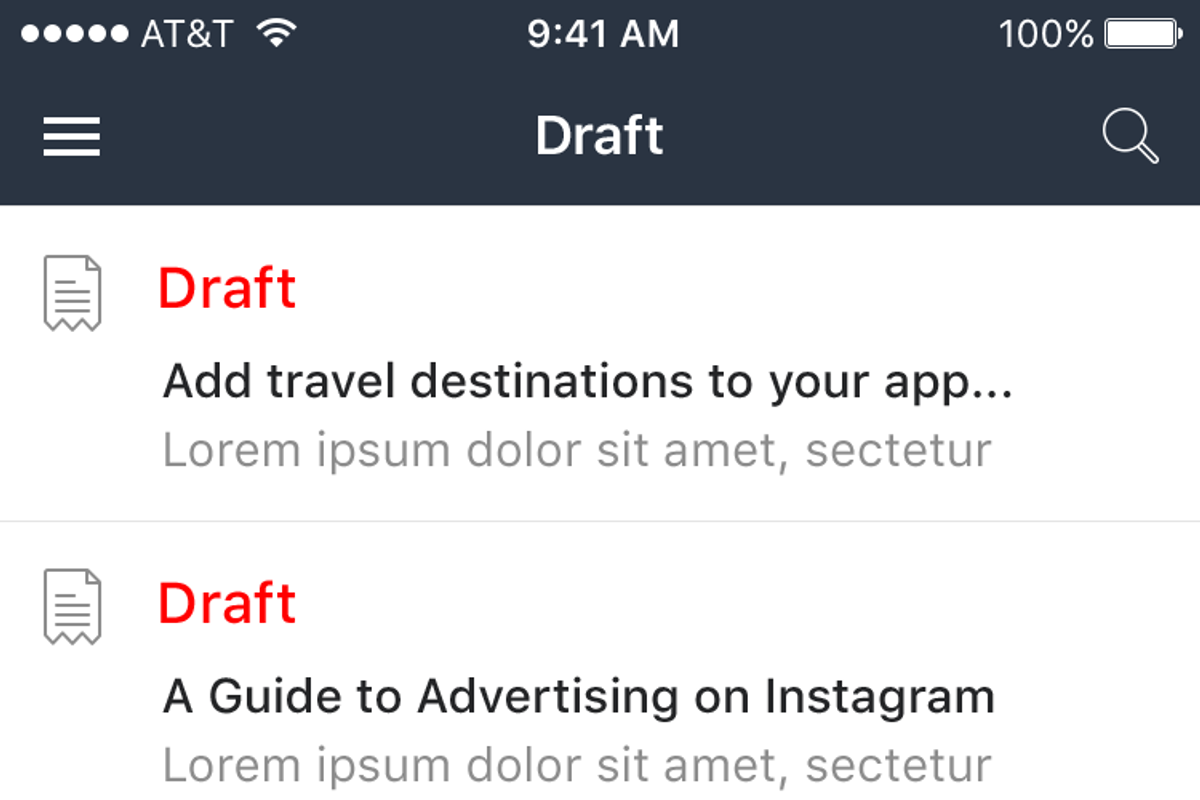 Snooze Mail UI Graphic, an App Template by hoangpts (Photo 16 of 18)