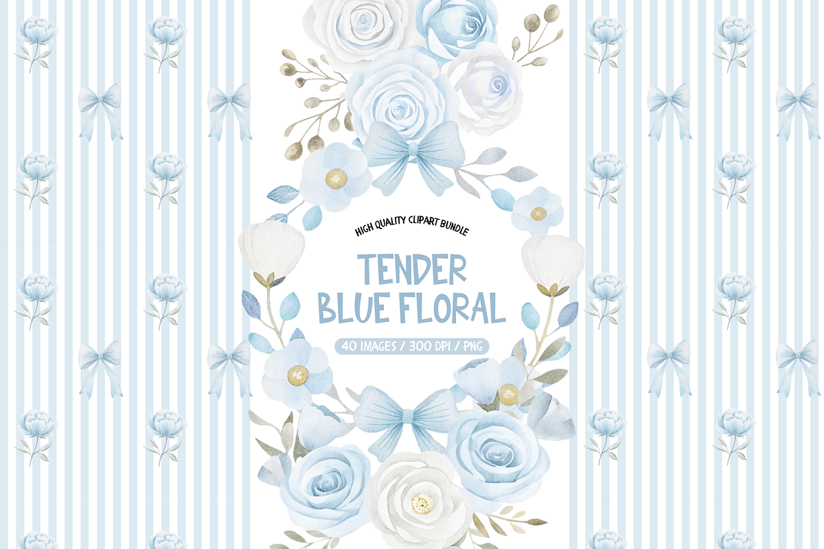 Grandmillennial Clipart Bundle, an Illustration by TatiMockup (Photo 1 of 6)