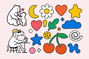 Camel Funky - Groovy Retro Font, a Handwritten Font by Jozoor (Thumbnail 8 of 9)
