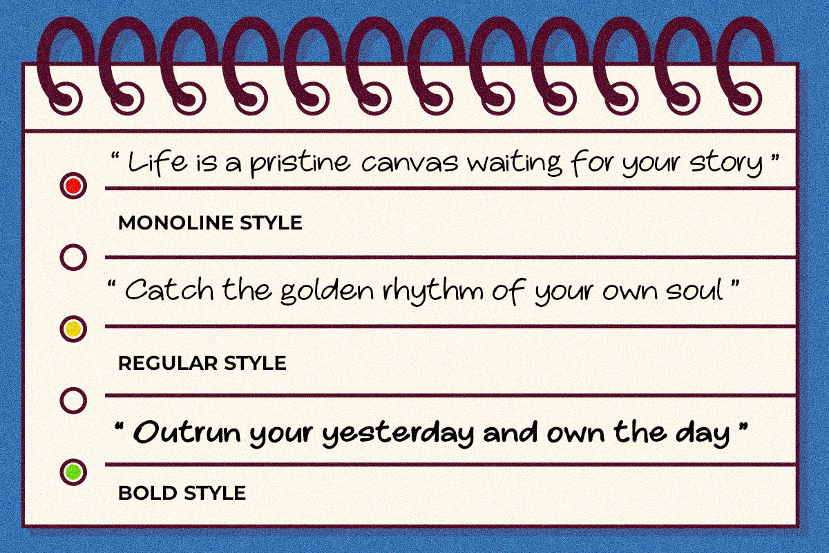 Sanger Memo - Handwritten Font, a Script Font by Afkari Studio (Photo 7 of 10)