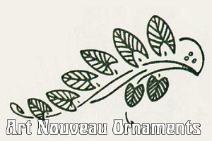 Art Nouveau Ornaments BONUS FONT