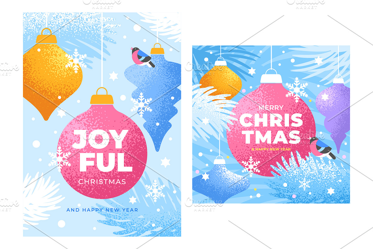 Christmas And New Year Templates Set preview 3