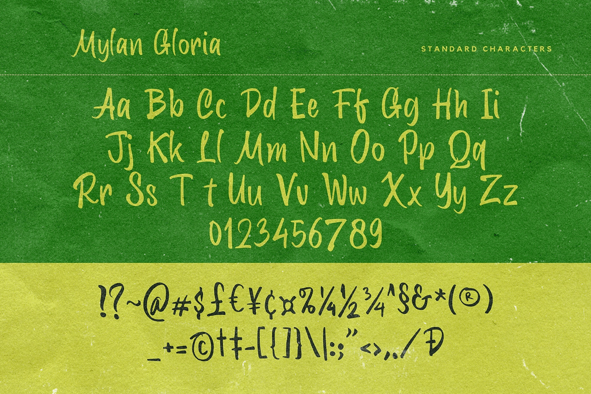 Mylan Gloria, a Handwritten Font by Get Studio (Photo 10 of 10)