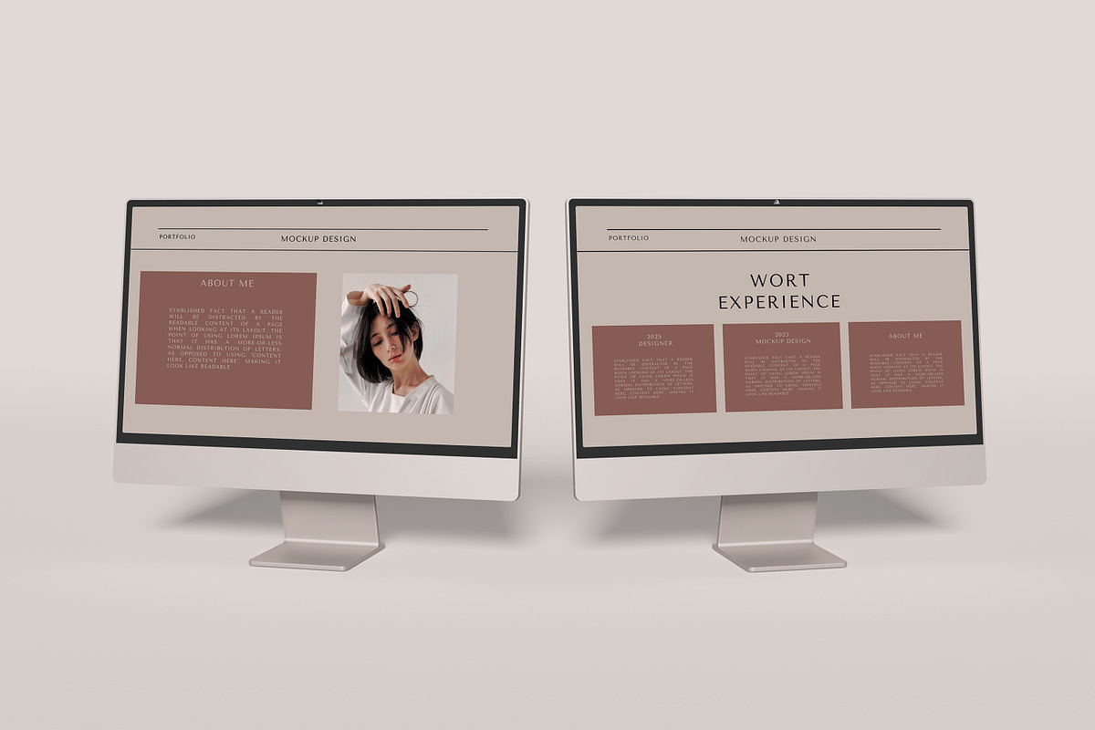 iMac- Web Presentation Mockup, a Mac Mockup by swsi-studio (Photo 4 of 9)