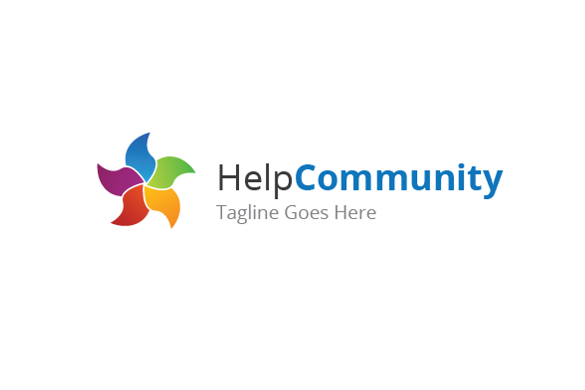Help Community Logo, a Branding & Logo Template by Sajida Salim