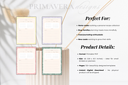 Printable Planner - Recipe Book, a Stationery Template by Primavera Studio Design (Thumbnail 4 of 6)