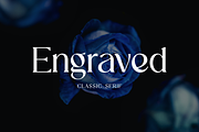 Engraved Classic Elegant Serif Font, a Serif Font by UICreative (Thumbnail 1 of 13)