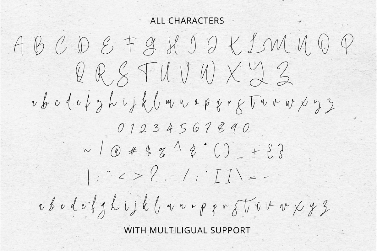 Maryline Signature Font, a Script Font by Thirtypath Studio (Photo 6 of 7)