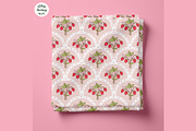 Strawberry Scalloped Seamless, a Food Illustration by TitaLivingArt (Thumbnail 3 of 10)