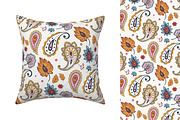 Paisley hand drawn seamless pattern, a Pattern Graphic by Naty Art (Thumbnail 6 of 6)