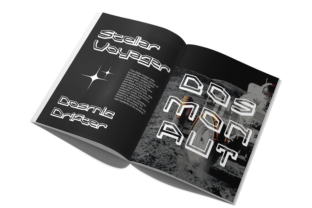 Gefalent 3D, a Sans Serif Font by Craft Supply Co. (Photo 6 of 8)