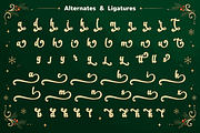 Christmas Font - Christmas Kindness, a Handwritten Font by Mozatype (Thumbnail 10 of 11)