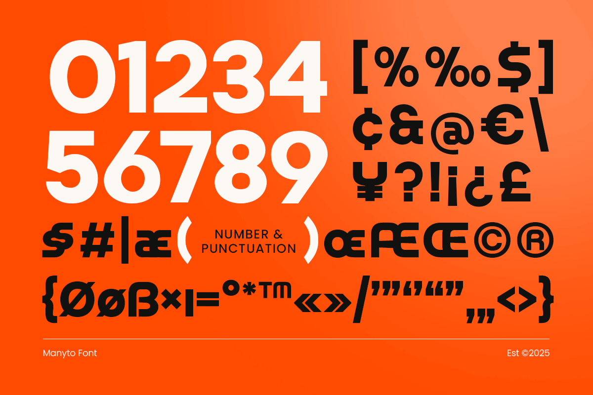 Manyto - Display Corporate Font, a Sans Serif Font by TokoPress (Photo 10 of 12)