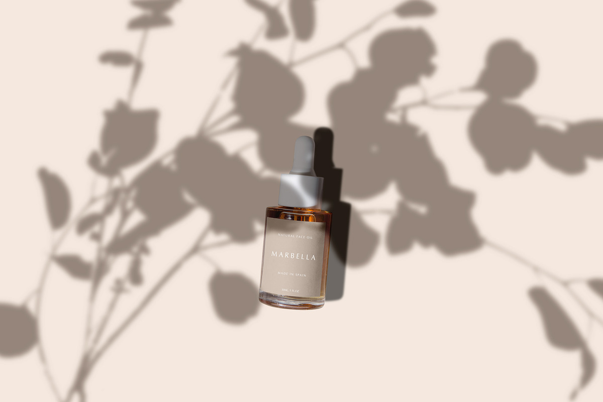 Glass Dropper Bottle Mockup, a Packaging Mockup by Copal (Photo 11 of 11)
