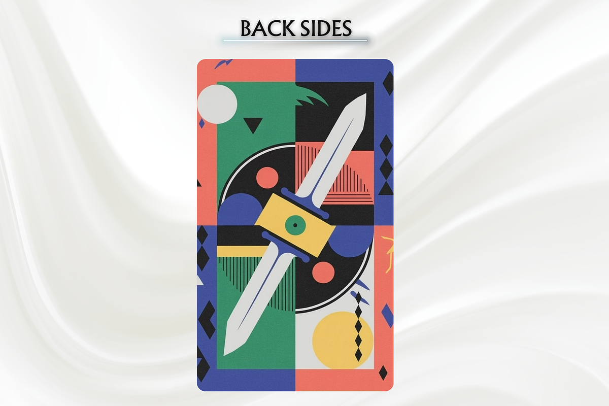 80s Retro Tarot Cards Deck, an Object Illustration by Mugio (Photo 5 of 6)