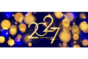 2027 Happy New Year Set, a Seasonal Illustration by Finevector (Thumbnail 2 of 5)