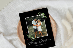 Christmas Card Template CD413