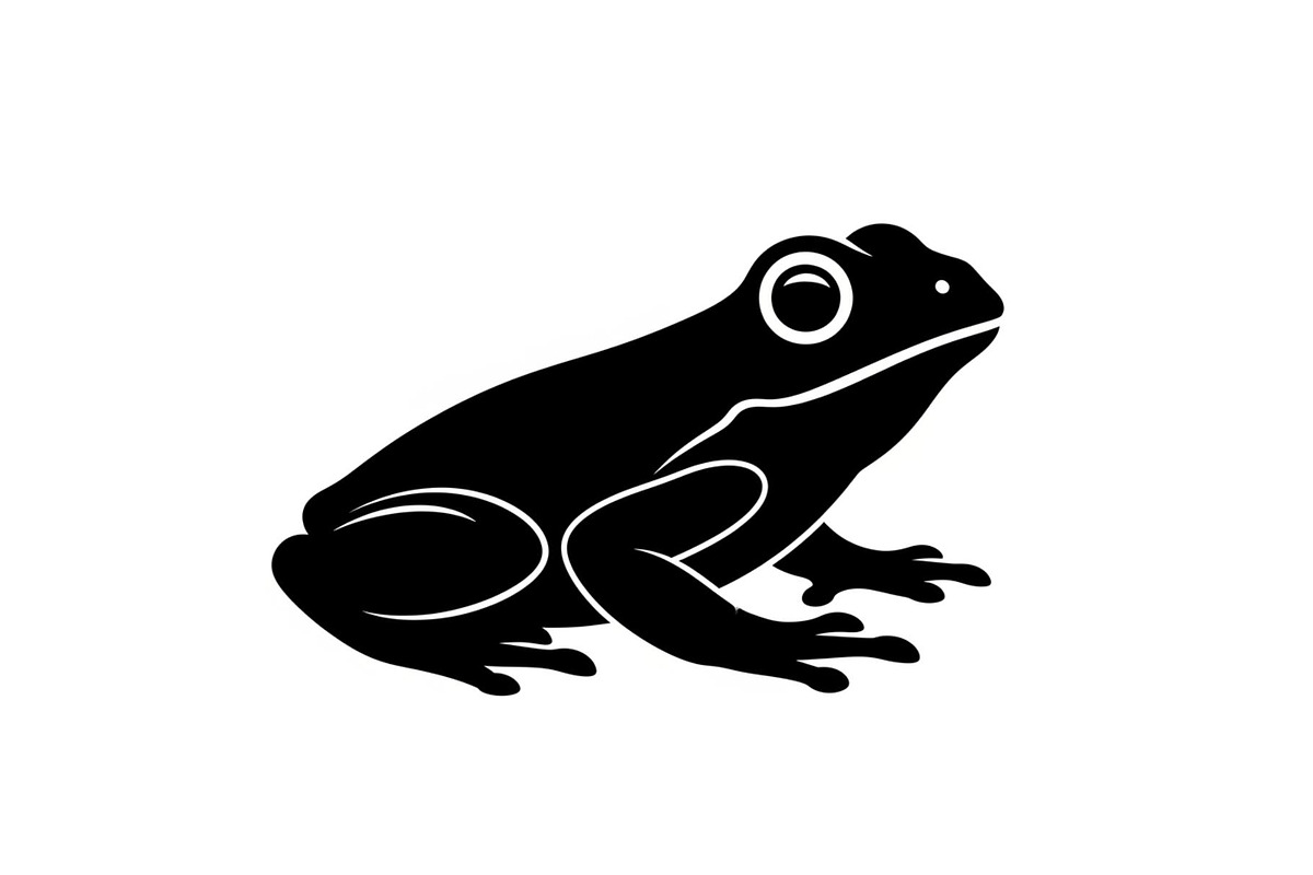 Frog Silhouette Vector Bundle, an Illustration by jahid234 (Photo 29 of 46)