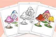 Mushrooms Digital Stamps, a Graphic by Favorites_Art (Thumbnail 13 of 15)