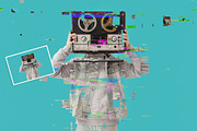Glitch Photo Effect PSD Template, an Action Add-On by Shovajit (Thumbnail 6 of 7)