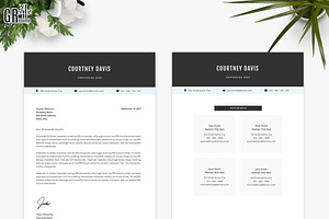 3 Pages Resume Template CV Template