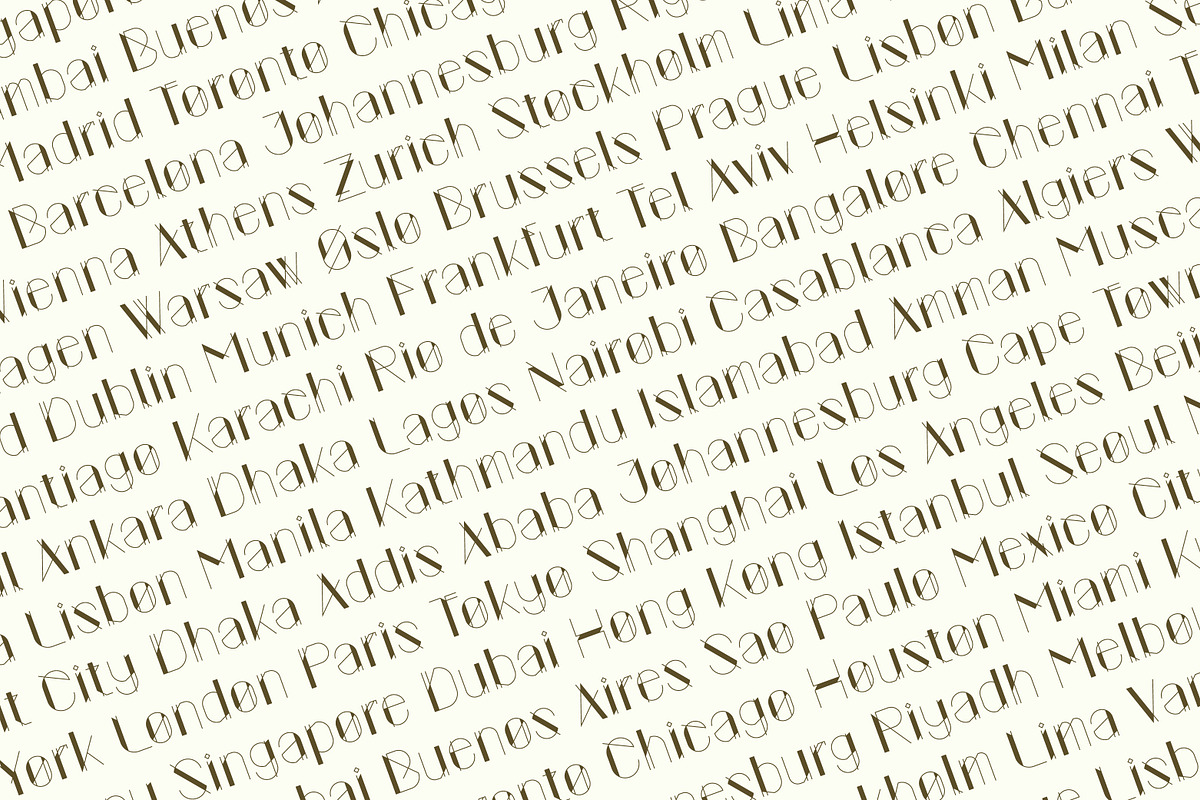 Gratitude - Art Deco Inspired Font, a Sans Serif Font by Kahade Studio (Photo 8 of 12)