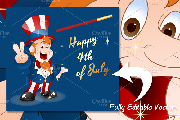 Uncle Sam Cartoon