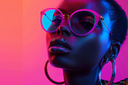 109 Fashion models in sunglasses, a Beauty & Fashion Photo by Handmadefont (Thumbnail 47 of 113)