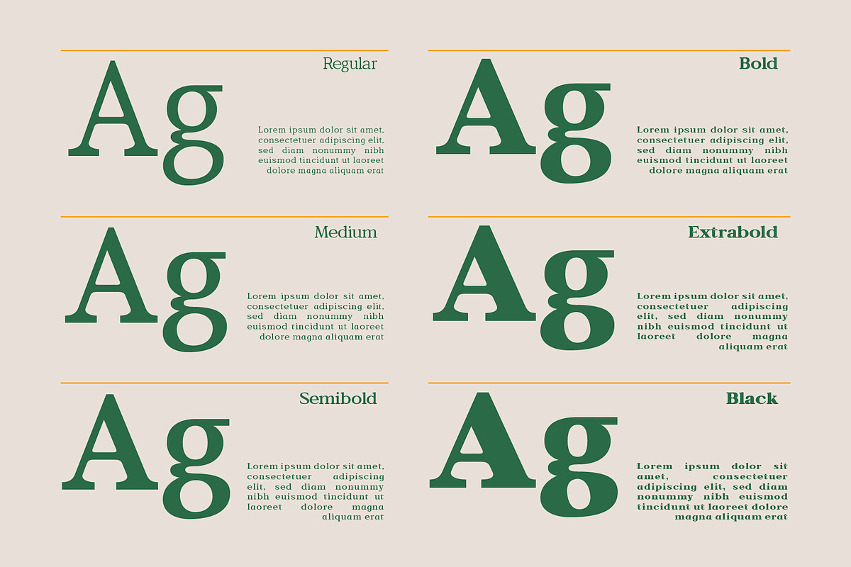 Bagiora - Chunky Foodie Serif Font, a Serif Font by Casloop Studio (Photo 9 of 10)