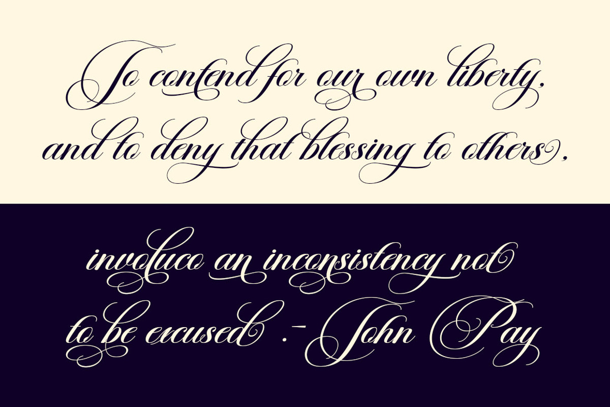 Brongham Script, a Script Font by Has_rizal (Photo 6 of 13)