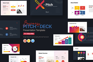 Pitch Deck Presentation Template, a Presentation Template by Work_Stock