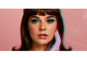 Vintage Pop Art Photo Effect Mockup, a Layer Style Add-On by studiogstock (Thumbnail 2 of 4)