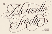 LT Nouvelle Jardin – Romantic Script, a Script Font by Luminotype (Thumbnail 2 of 10)