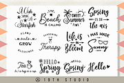 Spring Summer SVG Bundle | MB26, an Illustration by Craft House SVG (Thumbnail 2 of 3)