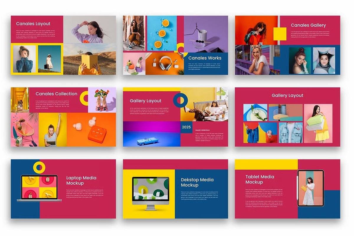 Canales – Business PowerPoint, a Presentation Template by kreatifreya (Photo 4 of 5)
