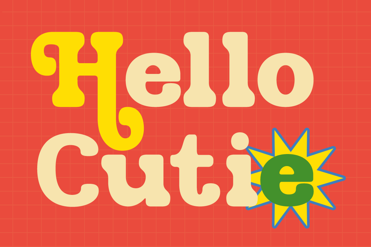 Mirlona Playful Retro Display Font, a Serif Font by Rasio Studio (Photo 6 of 9)