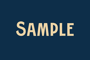 SAMPLE SANS, a Sans Serif Font by SAMPLE